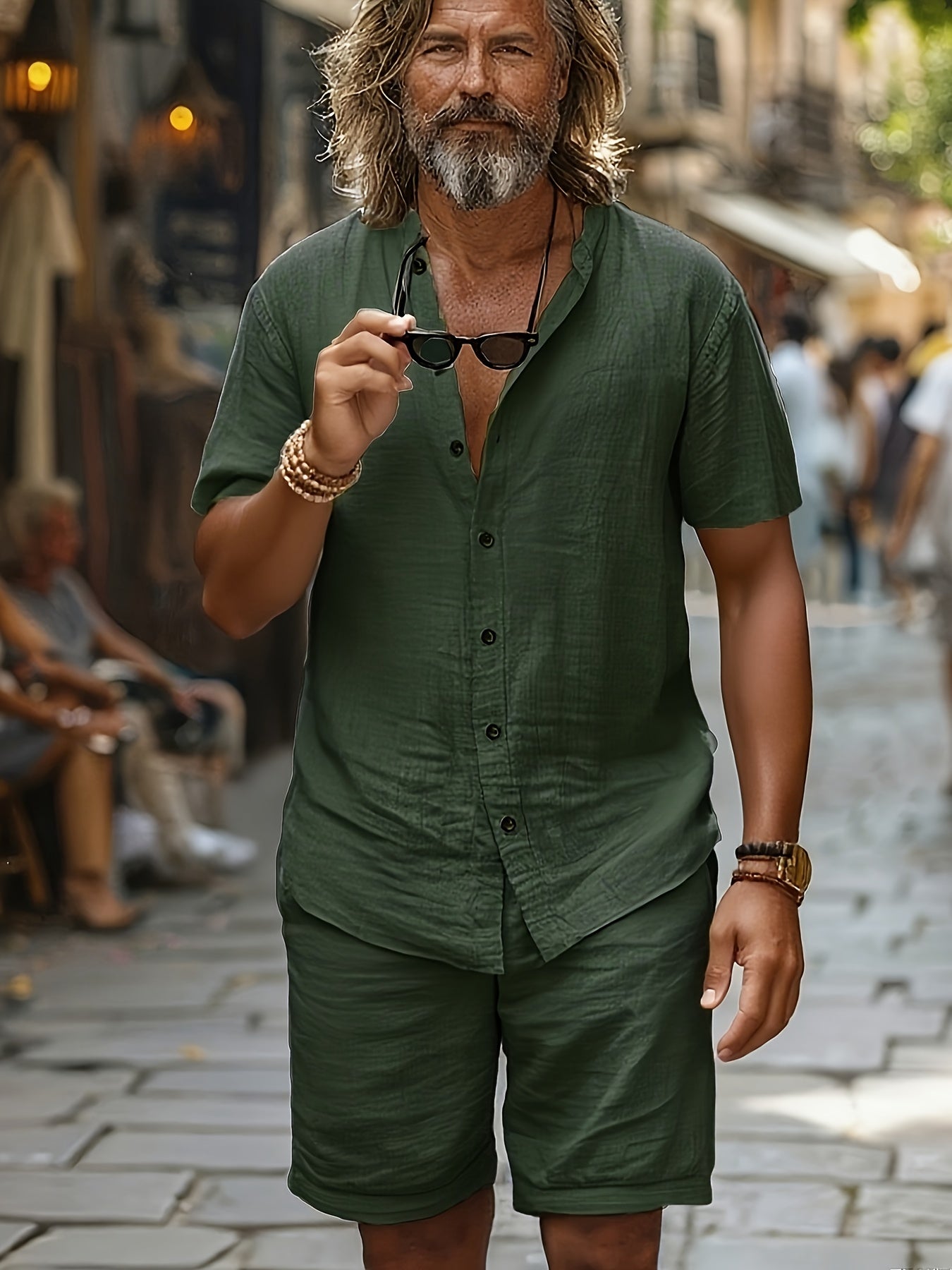 [COMPRA 1 Y LLEVATE 2] - La Costa™ | Conjunto Doble – Elegancia con Corte Relajado y Tejido Premium